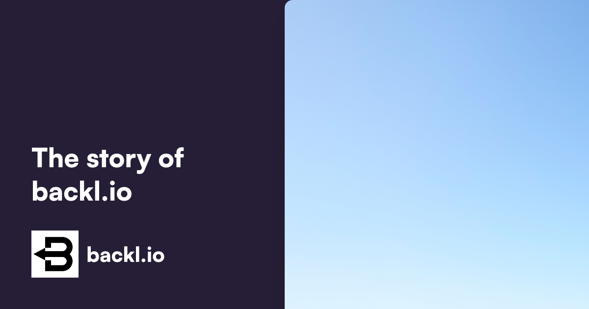 The story of backl.io & SEO Kickstarter